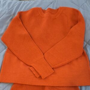 Women's Orange Sweater
